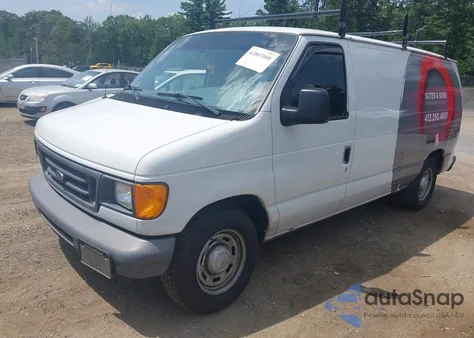 2006 Ford E-150 Commercial/Recreational из США, поврежденный, VIN 1FTRE14WX6DB04946